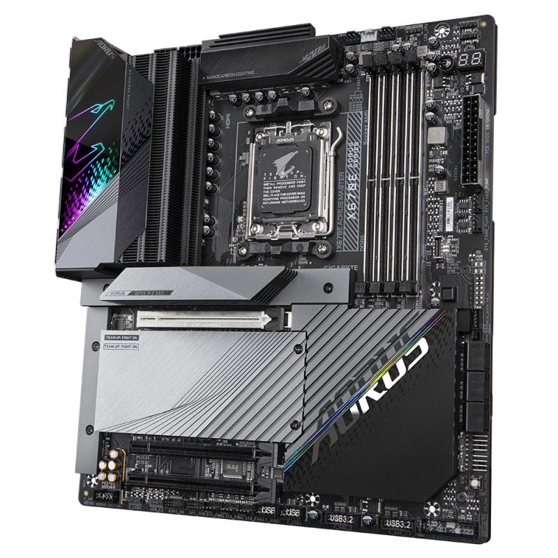Дънна платка GIGABYTE X670E AORUS Master Socket AM5 - Image 3