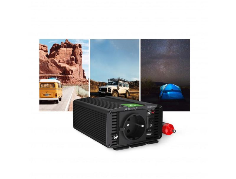 Инвертор GREEN CELL, 12/220V,  DC/AC, 150W/300W, Чиста синусоида - Image 3