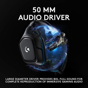 Геймърски слушалки Logitech G432, Микрофон, Черни - Image 4