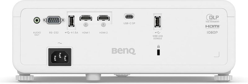 Видеопроектор BenQ LH650, LASER, DLP, FHD, 4000 ANSI, Бял - Image 4