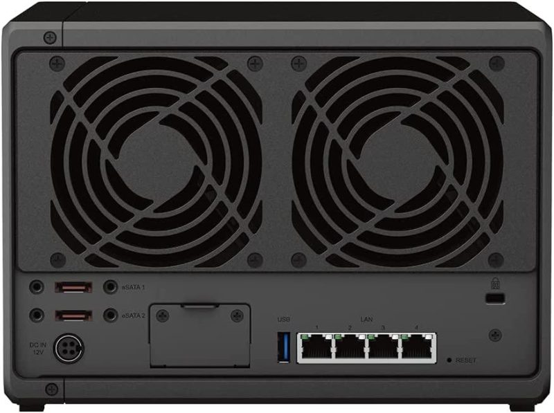 Мрежов сторидж Synology DS1522+, За 5 диска, До 108TB, RAM 8GB, 4xГигабит, USB 3.2 Gen 1 - Image 5