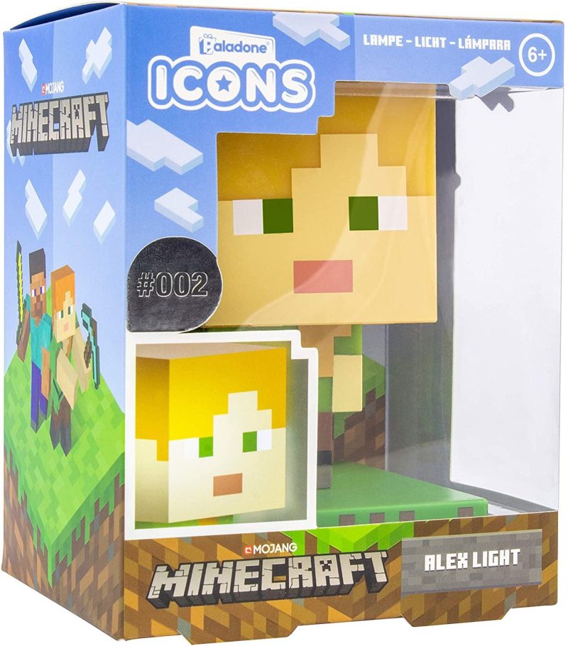 Статуетка Paladone Minecraft: Alex Icon Light BDP - Image 6