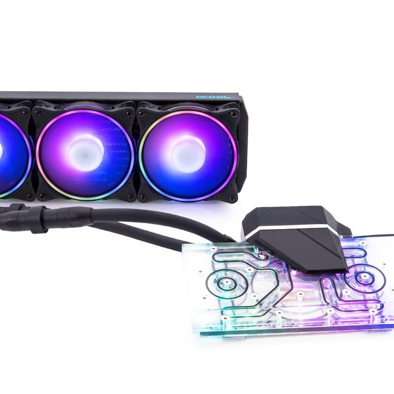 Система с водно охлаждане Alphacool Eiswolf 2 AIO - 360mm Radeon RX 6800/6800XT/6900 Reference Design with Backplate