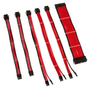 Комплект оплетени кабели Kolink Core, Red - Image 3