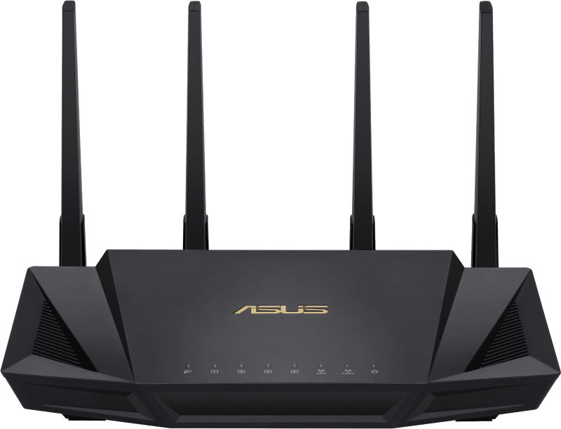 Безжичен рутер ASUS RT-AX58U V2, AX3000 Dual Band WiFi 6 (802.11ax), MU-MIMO, IPv6, OFDMA, AiMesh, AiProtection Pro, 2402 Mbps - Image 4