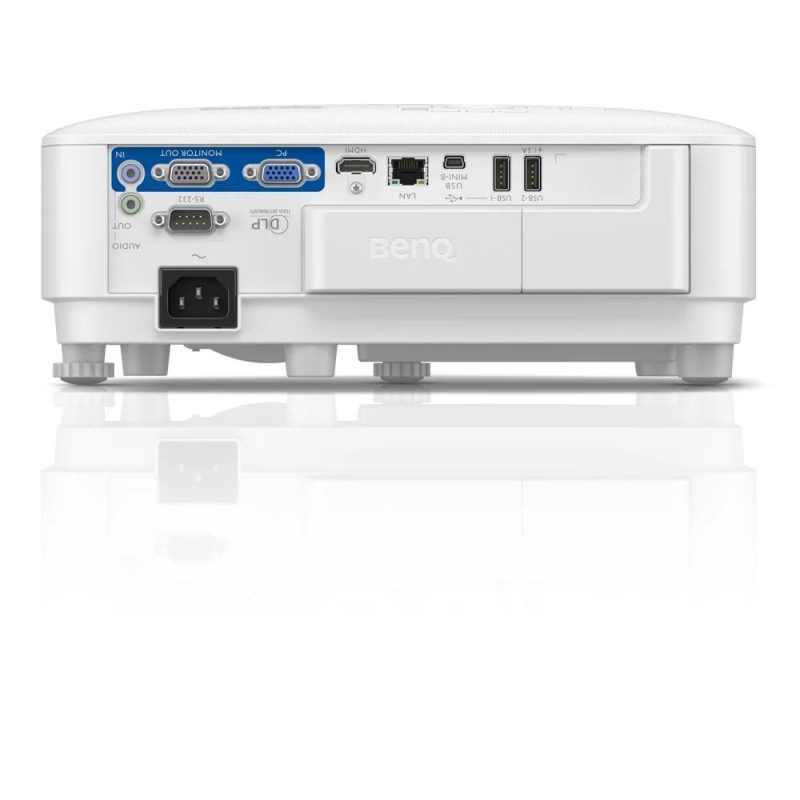 Видеопроектор BenQ EW800ST, DLP, WXGA, 3300 ANSI, 20000:1, Късофокусен, Бял - Image 2