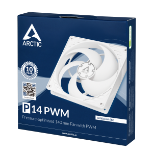 Вентилатор ARCTIC P14 PWM White/White - Image 4