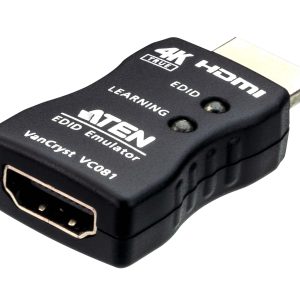 ЕDID емулатор адаптер ATEN VC081A, HDMI, 4K, Черен