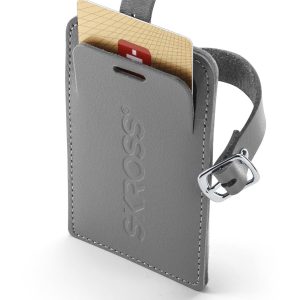 Етикет за багаж Skross Luggage Tags, Карта за контакт, Сив - Image 3