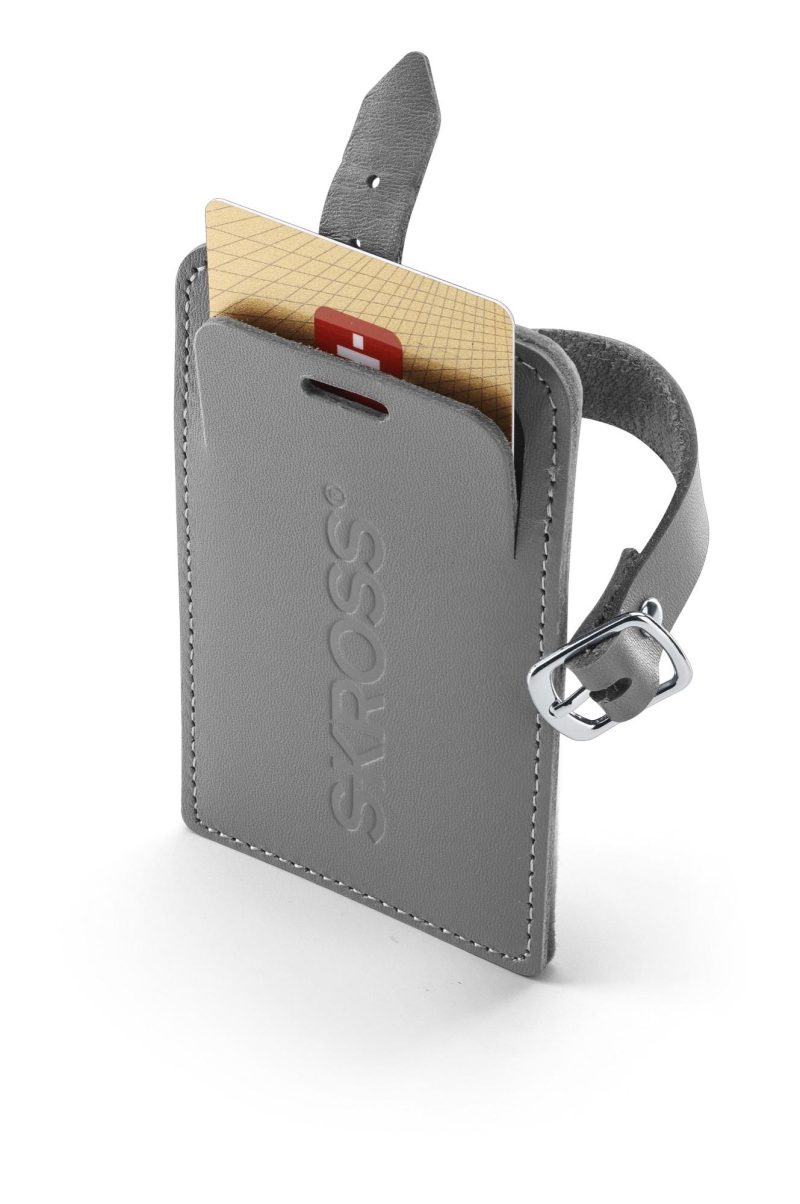 Етикет за багаж Skross Luggage Tags, Карта за контакт, Сив - Image 3