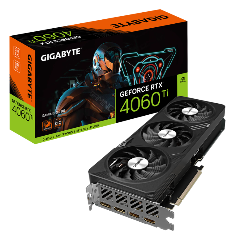 Видео карта GIGABYTE RTX 4060 TI GAMING OC 8GB GDDR6 - Image 8
