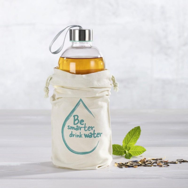 Стъклена бутилка Xavax To Go, 1л, Предпазен калъф, За напитки - Image 7