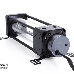 Резервоар Alphacool Eisbecher Aurora, D5 Acetal/Glas, 250mm - Image 5