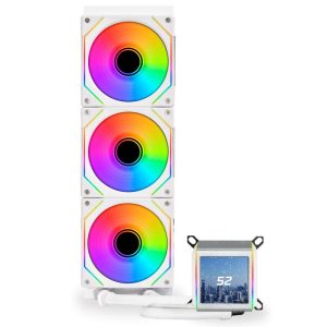 Охладител за процесор Lian Li GALAHAD II LCD 360 SL-INF ARGB - White - Image 2