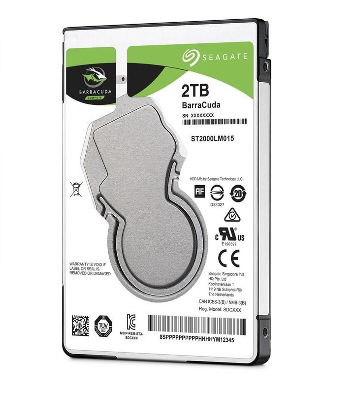 Хард диск за лаптоп SEAGATE, 2 TB, 128MB, SATA, ST2000LM015