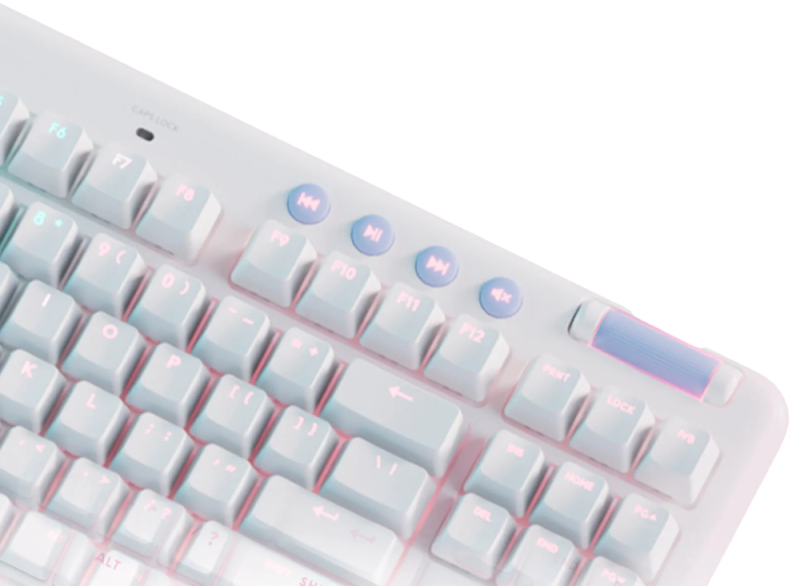 Геймърска механична клавиатура Logitech G G713, TKL, Tactile, RGB LED, US Layout, бяла - Image 5