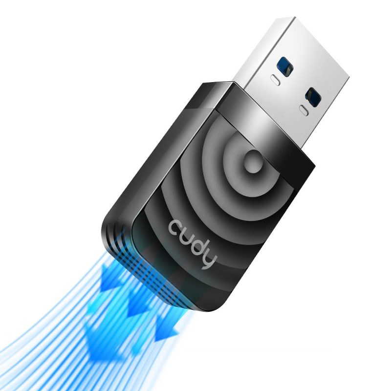 Безжичен нано адаптер Cudy WU1300S, USB 3.0, 2.4/5 Ghz, Вградена антена 2dBi - Image 4