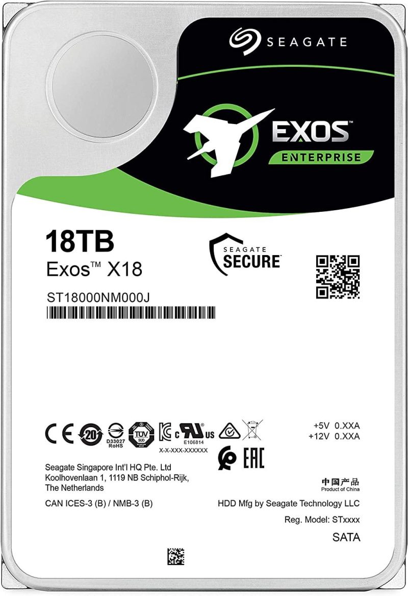 Хард диск Seagate Exos X18, 18TB, 256MB Cache, SAS - Image 2