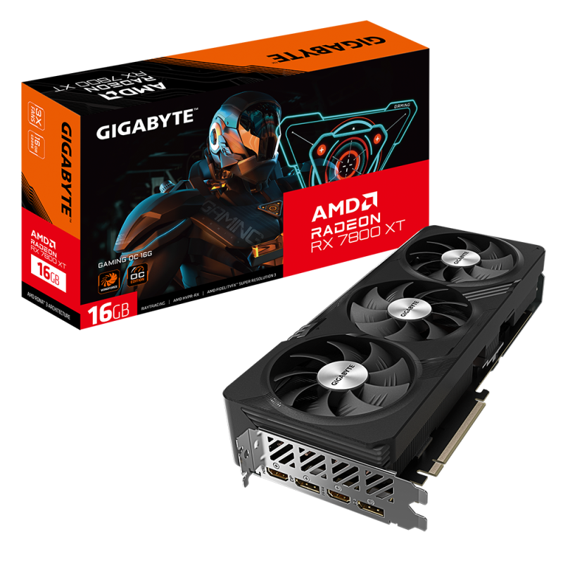 Видео карта GIGABYTE RX 7800 XT GAMING OC 16GB GDDR6 - Image 8