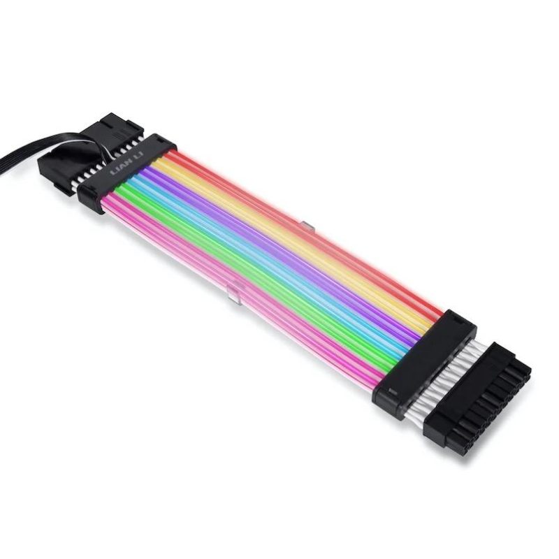 Удължителни RGB кабели Lian-Li Strimer Plus V2, 24-PIN, RGB, PCIe - Image 2
