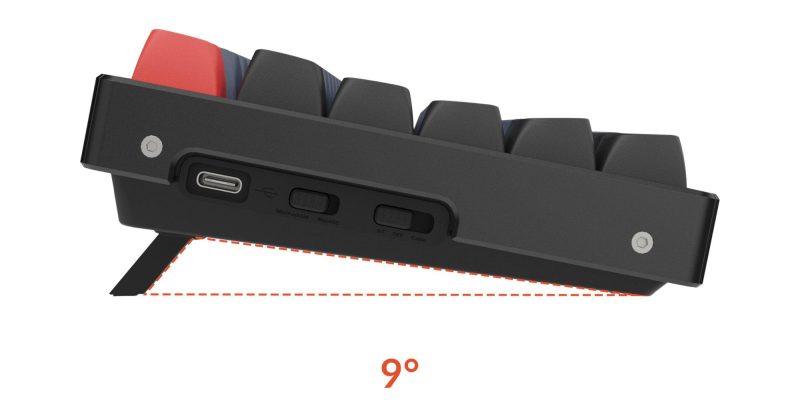 Геймърска механична клавиатура Keychron K8 Pro TKL Gateron G Pro(Hot Swappable) Red Switch RGB Backlight Plastic Frame - Image 2