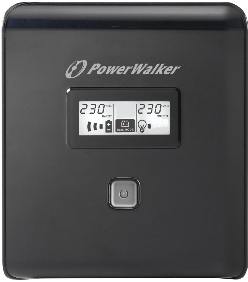 UPS POWERWALKER VI 1000 LCD, 1000VA, Line Interactive - Image 2