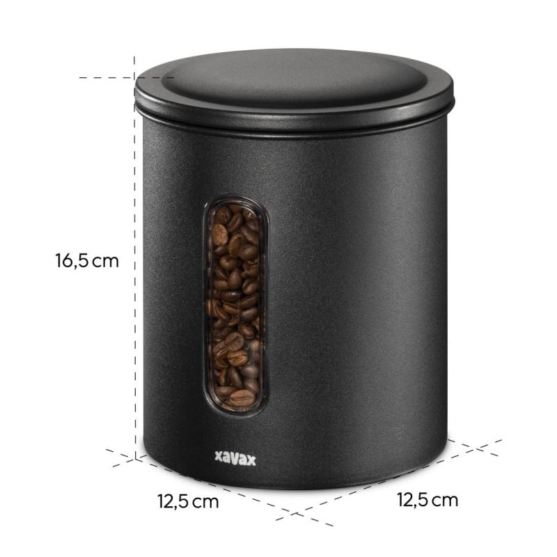 XAVAX Кутия за кафе за 500 гр зърна или 700 гр прах, 111275 - Image 10