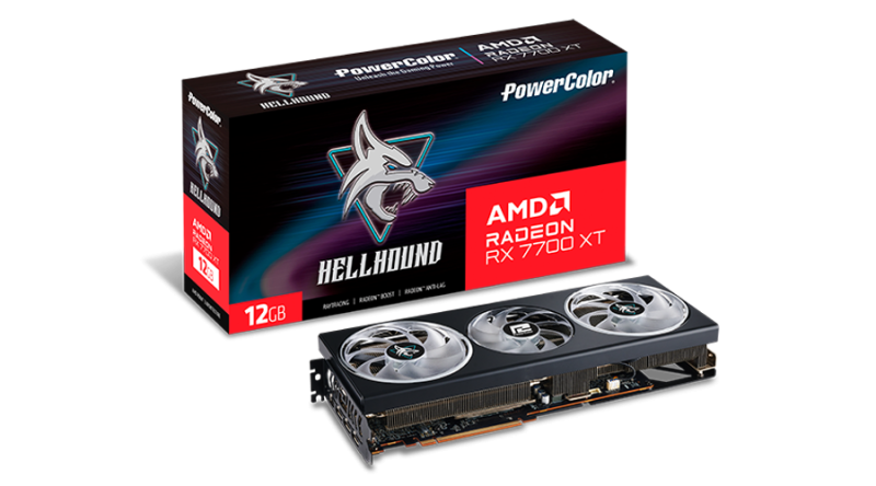 Видео карта POWERCOLOR RX 7700 XT Hellhound 12GB GDDR6 - Image 7