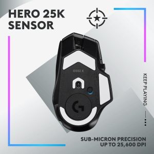 Геймърска мишка Logitech G502 X Plus Black Lightsync RGB - Image 4