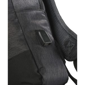 Раница за лаптоп HAMA Manchester, До 40 см (15.6"), USB порт, Черна, 216489 - Image 5