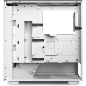 Кутия NZXT H5 Flow RGB Matte White, Mid-Tower - Image 8