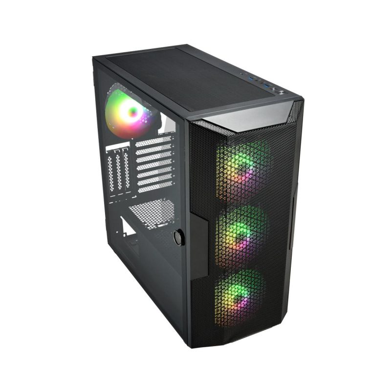 Кутия FSP CUT592 Black ARGB TG, E-ATX Full - Tower - Image 4