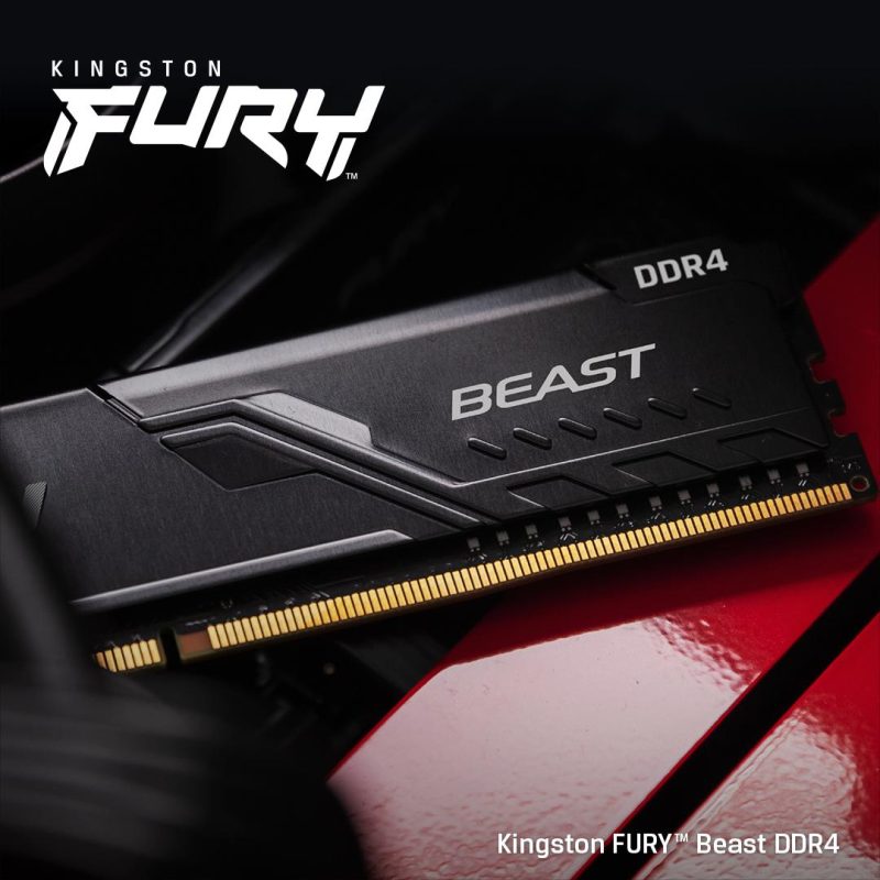 Памет Kingston FURY Beast Black 16GB DDR4 - Image 2