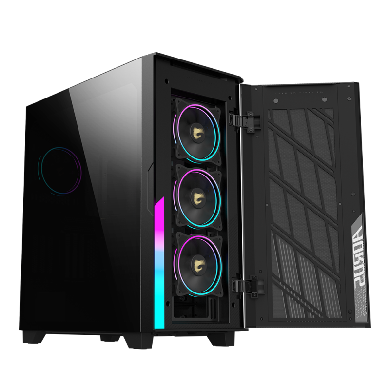 Кутия Gigabyte AORUS AC500 ST, Tempered Glass, RGB Fusion 2.0, Mid Tower - Image 2