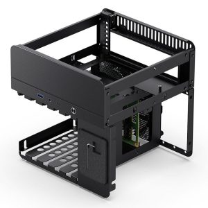 Кутия Jonsbo N2, Mini-ITX, Черна - Image 6