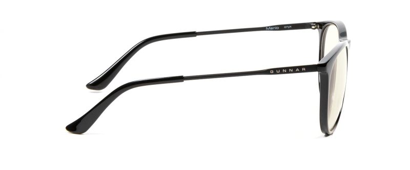 Компютърни очила GUNNAR Menlo Onyx, Clear, Черен - Image 3
