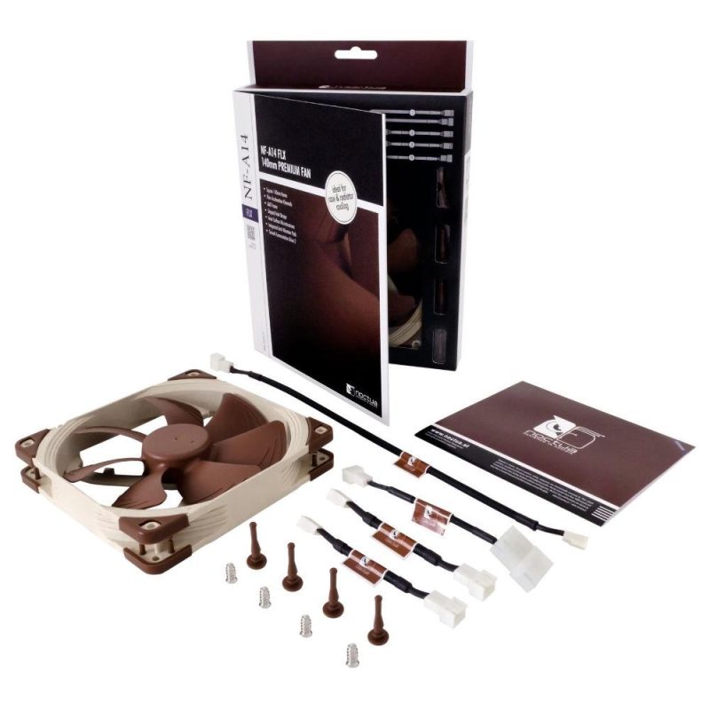 Вентилатор Noctua NF-A14x25 FLX, 140mm - Image 4