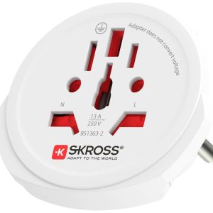 Адаптер SKROSS Pro World 1103180, Бял - Image 3
