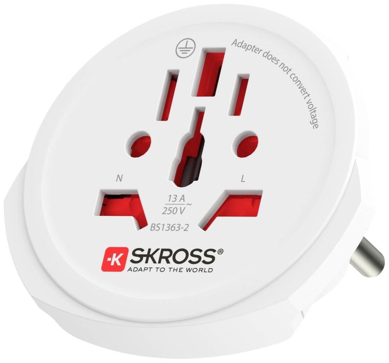 Адаптер SKROSS Pro World 1103180, Бял - Image 3
