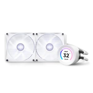 Охладител за процесор NZXT Kraken Elite RGB 280 White, Customizable LCD Display - Image 10