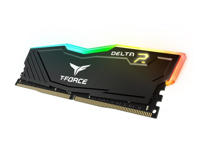 Памет Team Group T-Force Delta RGB Black DDR4 16GB (2x8GB) 3200MHz 1.35V - Image 2
