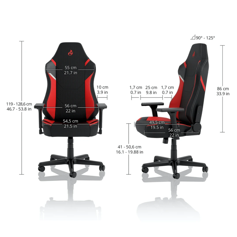 Геймърски стол Nitro Concepts X1000, Radiant White - Image 8