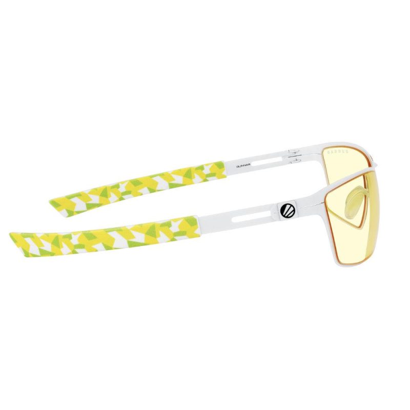 Геймърски очила GUNNAR ESL Blade Lite White, Amber Natural, Бели - Image 3