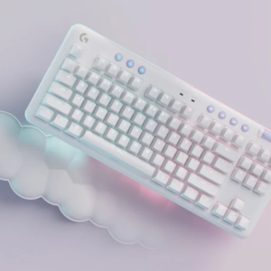 Безжична геймърска механична клавиатура Logitech G G715, TKL, Tactile, RGB LED, US Layout, бяла - Image 4