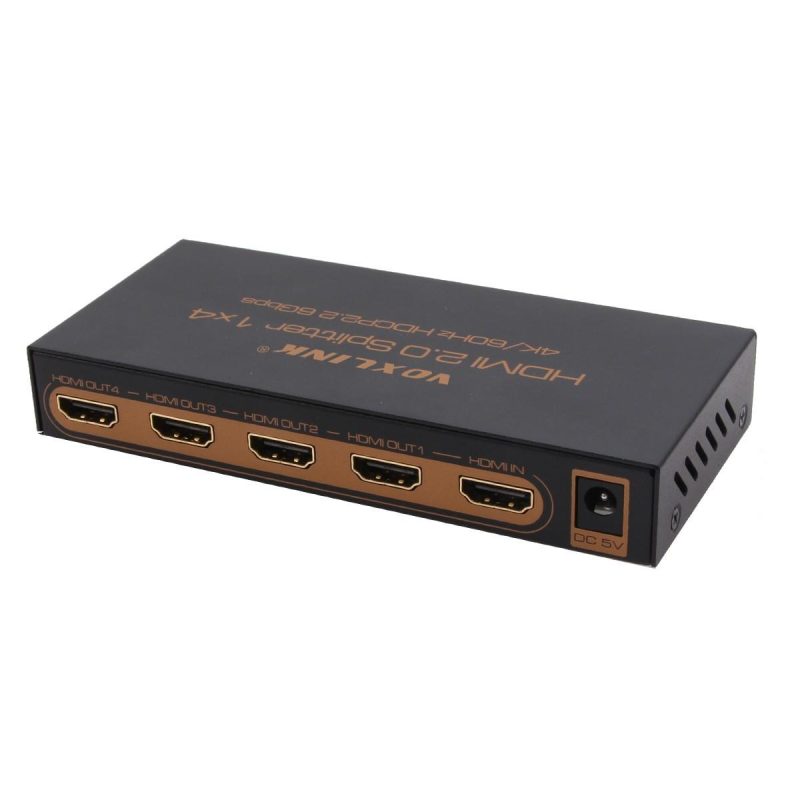 HDMI сплитер ESTILLO HDSP0009M1, 1/4, 4K/60Hz - Image 2