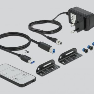 KVM превключвател, Delock 11482, 2-портов, USB, DisplayPort, Audio - Image 3