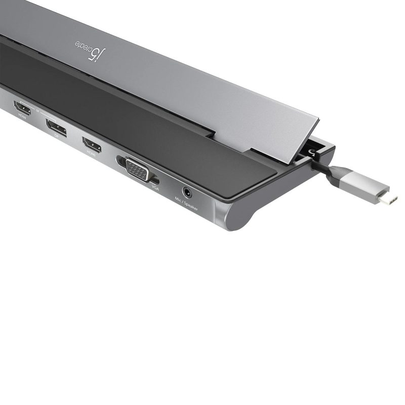 Докинг станция j5create JCD543P, За три монитора с 100W  PD захранващ адаптер - Image 5