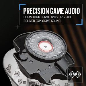 Геймърски слушалки NACON RIG 500 PRO HC V2 Black - Image 2