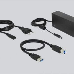 Външна докинг станция Delock, За 4 x HDD/SSD, USB, Функция за клониране, 5 Gbps - Image 8