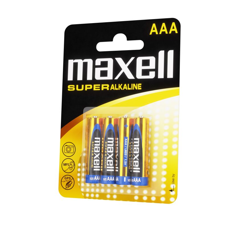 Супералкални батерии MAXELL LR03 XL /4 бр. в опаковка/ 1.5V - Image 2